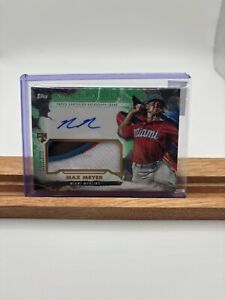 New Listing2023 Topps Inception Green /99 Max Meyer #IAP-MME RPA Rookie Patch Auto RC