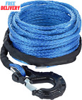 Synthetic Winch Rope 5/16'' X 50Ft,13000Lbs Synthetic Winch Line Cable Rope with