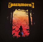 Sz LARGE Paramore T-Shirt Brick By Boring Brick Graphic Y2K Alice In Wonderland