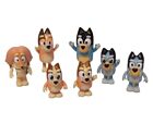 Lot of 7 Disney/moose Bluey and Friends Family Figures Character Toys