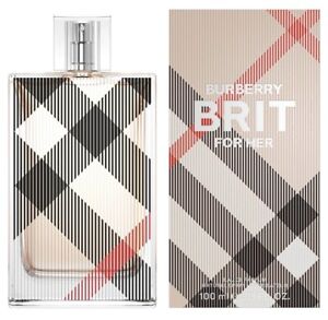 Burberry Brit For Her Eau De Parfum Spray 3.3 oz / 100 ml Sealed in Box