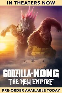 Godzilla x Kong The New Empire DVD  NEW