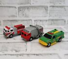 1998 Matchbox Real Talkin' Fire Truck Recycler & Ranger Unit Cars Utility Rescue