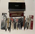 Huge Vintage Sheaffer Parker Atomic and More Ball Point Pens Pencils and Acc Lot