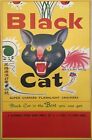 Original Vintage Black Cat Firecrackers Advertisement