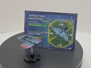 Star Wars Miniatures STARSHIP BATTLES Cloakshape Fighter 46/60 with card