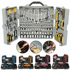 Portable 39/205PCS Tool Set Mechanics Tool Kit Wrenches Socket With Carry Box