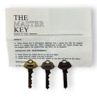 The Master Key by Toshio Akanuma Color Change Close-Up Sleight of Hand Effect