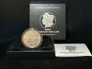 2021 O Morgan Silver Dollar! In OGP with COA! Gorgeous Coin!