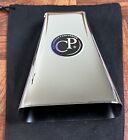 Handheld Cowbell + Bag. Colombian Percussion, Polished Chrome Medium Pitch CP#5