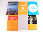 Leadership Books Lot of 6 Business Success Self Help Workplace Wisdom Hardcover