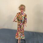 Lovely Vintage WALK LIVELY BARBIE Doll 1972 In A Mod Outfit She Works Too #1182