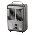 KING Portable Electric Space Heater 120V Metal Forced Air Thermostat Control