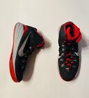 Nike Hyperdunk Black Gray Red Basketball Shoes Mens Size 11.5 653640-003