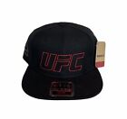 UFC Reebok Snapback Hat Cap NWT Black/Red