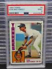 New Listing1984 Topps Don Mattingly Rookie Card RC #8 PSA 9 Yankees