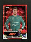 2023 Topps Chrome Sapphire F1 Formula 1 Fernando Alonso Red /5 #32 Portrait