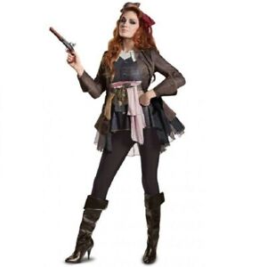 Captain Jack Female Pirate - POTC - Deluxe Costume - Adult - 2 Sizes
