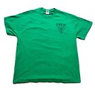 Katy Perry 2014 Prismatic Tour Local Crew T-Shirt GREEN XL Double Graphic Rare
