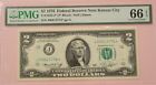 1976 $2 Federal Reserve Star Note Kansas City Key Note. PMG 66 EPQ GEM...