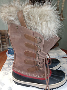 sorel women's joan of arc winter boots 8.5 waterproof