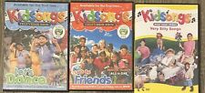 3 KIDSONGS DVD's The Television Show Lets Dance Let's Be Friends and SILLY SONGS