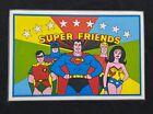 Vintage Super Friends Placemat 1976 DC Comics