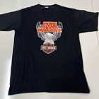 New ListingX-Large- RARE Vintage Robison Harley Davidson Dealer T Shirt Classic Original