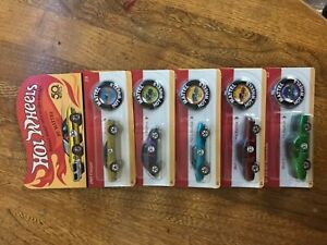 Hot Wheels 50th Anniversary Redline Set Of 5 With Win A Camaro Sealed Sticker