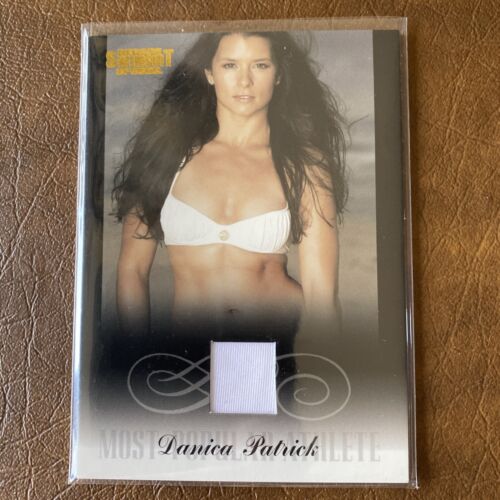 New ListingDanica Patrick  Garment Worn Decade Swimsuit Special Card DP4/M excellent Cond