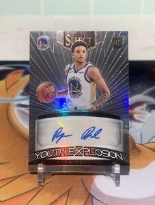 2022-23 Panini Select Ryan Rollins Youth Explosion Rookie Auto Warriors RC