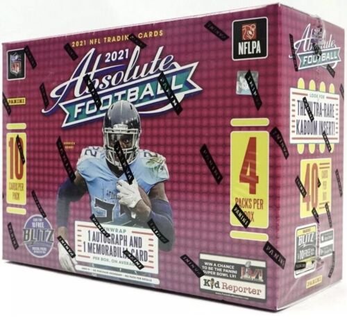 New Listing2021 Panini Absolute NFL Football Mega Box - New Sealed