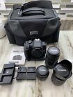 MINT Canon Rebel EOS t6i with 18-55mm IS / 55-250mm IS / 50mm 1.8  & accessories