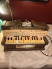 Vintage Emenee Electric Golden Pipe Brown Piano / Organ Retro Tested Working