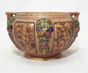 Old SMALL Antique 1920s ROSEVILLE Pottery FLORENTINE Pattern PLANTER Jardiniere