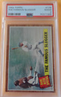 1962 TOPPS BASEBALL #138 THE FAMOUS SLUGGER BABE RUTH SPECIAL G-46 PSA 2