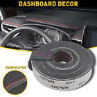 2M PU Leather Car Dashboard Decor Line Strip Sticker Trim Moulding Accessories (For: Porsche Macan)