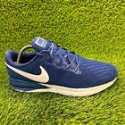 Nike Air Zoom Structure 22 Mens Size 11 Blue Running Shoes Sneakers AA1636-404