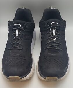 Hoka One Clifton 6 Wide Size 11 Men's Running Shoes Sneakers Black