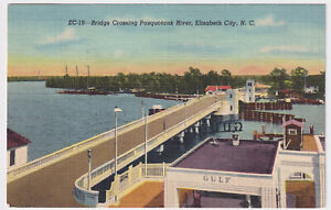 NORTH CAROLINA ELIZABETH CITY POSTED 1956 TO W.C. NEWTON, OGDENSBURG, NEW YORK