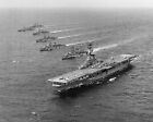 USS Valley Forge CVS-45 Aircraft Carrier Photo Destroyer Squadron 16, 1958 8X10