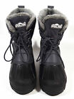 Polar - Men's Gray & Black Lined Winter/Spring Boots - Size 9 - very nice!