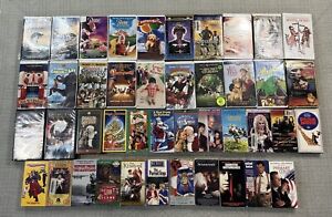 VHS Movies Lot of 43 Cassette Tapes
