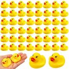 Rubber Duck Bath Toys 50PCS Mini Ducks Bulk for Baby Shower Decorations