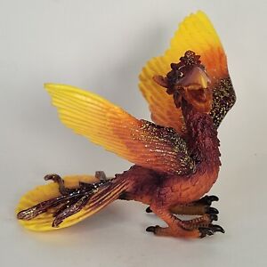 Schleich Phoenix Glitter Red Yellow Bird Fantasy Action Figure Toy 70200 2004.