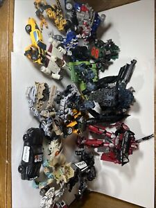 Lot Of 18 Transformers Action Figures As Is Parts Repair Rebuild