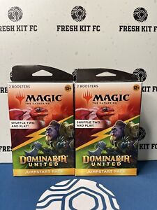 2x Lot - Magic the Gathering Dominaria United Jumpstart Pack MTG - Sealed