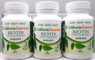 HEALTHY HAIR SKIN AND NAILS WITH 10,000mcg BIOTIN and CALCIUM MAX STRENGTH