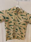 VINTAGE cooke street  hawaiian aloha Shirt Large 100 cotton usa w/ free shipping