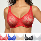 Comfy Bra Ultra Sheer Womens Bras See Through Brassiere Lace Sexy Lingerie BHS